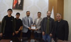 Gaziantep'te öğrencilerden Gazze'ye destek