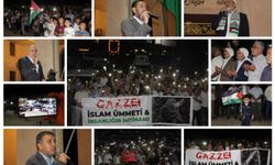Kızıltepe halkı Gazze için meydanlara akın etti
