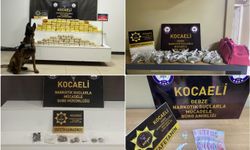 Kocaeli’de kilolarca uyuşturucu ele geçirildi