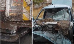 Manisa’da kamyonetle otomobil çarpıştı: 1 ölü, 5 yaralı