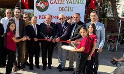 Ortaokul öğrencilerden Gazze yararına kermes