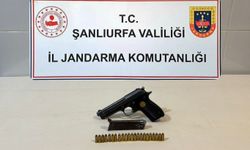 Şanlıurfa’da ruhsatsız silah operasyonu: 1 tabanca ele geçirildi