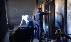 Siirt'te apartmanda yangın paniği: 7 kişi dumandan etkilendi
