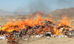 Afganistan İslam Emirliği, 220 ton uyuşturucuyu imha etti