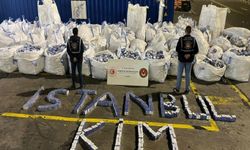 Ambarlı Limanı’nda 394 bin kaçak sigara ele geçirildi