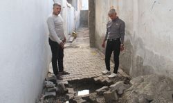 Batman'da 4 katlı binanın altına aylardır sızan su korkutuyor