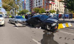 Batman'da maddi hasarlı trafik kazası