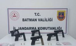Batman'da silah ve uyuşturucu operasyonu: 6 kişi tutuklandı