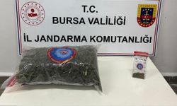 Bursa'da 4 kilo 200 gram kubar esrar ele geçirildi: 1 gözaltı