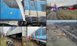 Çekya’da sabah saatlerinde tren faciası, iki tren kafa kafaya geldi: Onlarca yaralı
