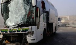 Erzurum’da otobüs ile tır çarpıştı: 11 yaralı