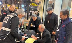 Gaziantep İl Sağlık Müdürlüğü kapalı alanlarda tütün denetimi gerçekleştirdi