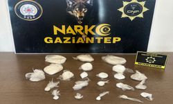 Gaziantep'te 1 kilo 1155 gram uyuşturucu ele geçirildi: 1 tutuklama