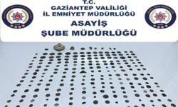 Gaziantep'te 230 parça tarihi eser ele geçirildi