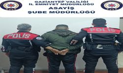 Gaziantep'te hırsızlık suçundan aranan hükümlü yakalandı