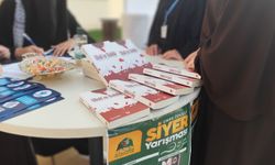 İdeal Gençlik Hanım Topluluğu tarafından siyer yarışması için stant açıldı