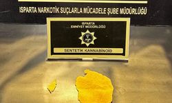 Isparta’da 306 adet sentetik kannabinoid ele geçirildi