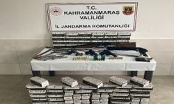 Kahramanmaraş’ta silah ve mühimmat kaçakçılığı operasyonu