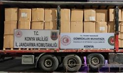 Konya’da kaçakçılık operasyonu: 12 bin 920 kilogram kaçak tütün ele geçirildi