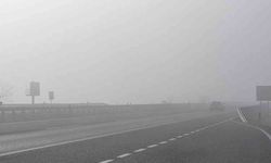 Konya’da sisli hava etkili oluyor