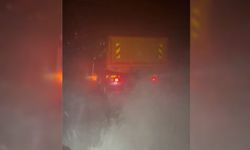 Malatya-Kayseri Karayolu'nda yoğun kar ve tipi: Ekiplerin çalışmaları sürüyor