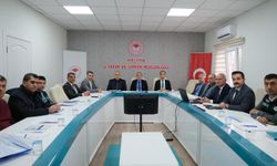 Malatya'da tarımsal kuraklık il kriz merkezi toplantısı gerçekleştirildi