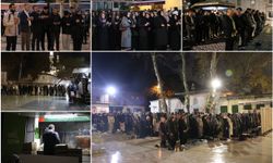 Öğrenci ve veliler Gazze için sabah namazında buluştu