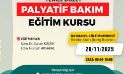 Palyatif bakım eğitim kursu için başvurular başladı