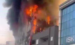 Parfüm deposunda çıkan yangında 6 kişi hayatını kaybetti