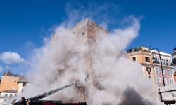 Roma'daki tarihi kulede çökme: 4 yaralı