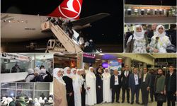 Şırnak’tan Medine’ye ilk defa direk uçuş yapacak umre adayları dualarla gönderildi