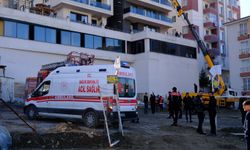 Van’da 7 katlı binada yangın