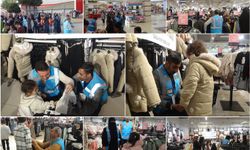 Yetimler Vakfı, Gaziantep'te yüzlerce yetim çocuğa kıyafet yardımı ulaştırdı