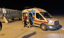 Ağrı’da zamanla yarış, 2 yaşındaki Aras bebek uçak ambulansla İstanbul'a sevk edildi