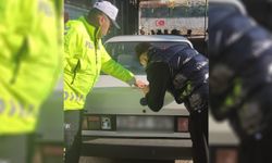 Aracında 'cinayet mamo' yazısı bulunan sürücü cezalandırıldı