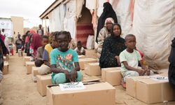 Avrupa Yetim Eli, Sudan'da kamplarda kalanlara gıda desteğinde bulundu