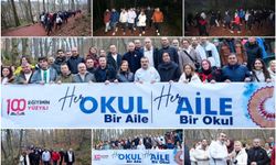 Bakan Tekin, "Aile Yılı" etkinlikleri kapsamında öğretmenlerle doğa yürüyüşü yaptı