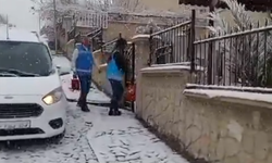 Batman'da evde sağlık hizmetleri kış koşullarına rağmen sürüyor