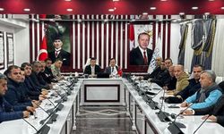 Batman'da kuvvetli kar yağışı ve fırtınaya karşı tedbirler masaya yatırıldı