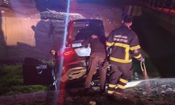 Batman'da sulama kanalına düşen aracın sürücüsü yaralı kurtarıldı