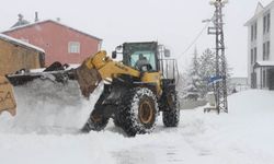 Bingöl Karlıova’da kar nedeniyle 10 köy yolu ulaşıma kapandı