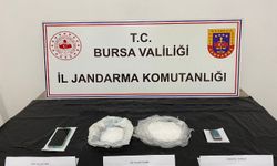 Bursa’da durdurulan araçta uyuşturucu ele geçirildi 
