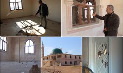 Cizre’de yeni inşa edilen cami sahipsiz kaldı, madde kullanım alanına dönüştü