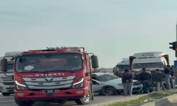 D400 kara yolunda trafik kazası: Bir yaralı