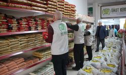 Gaziantep Umut Kervanı üç aylar münasebetiyle yüzlerce ailenin yüzünü güldürdü