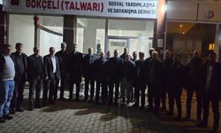 HÜDA PAR heyetinden Gökçeli (Talwarı) Köyü Derneğine ziyaret