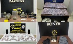 Konya’da uyuşturucu operasyonlarında 1 ayda 76 tutuklama