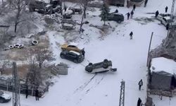 Malatya'da gizli buzlanma kazalara yol açtı