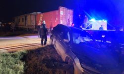 Malatya'da tren otomobile çarptı: 2'si çocuk 5 yaralı