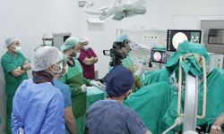 Malatya’da yüz yüze ve çevrim içi katılımlı cerrahi kursu düzenlendi